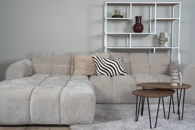 Hoekbank Emma la vie 170 beige rechts