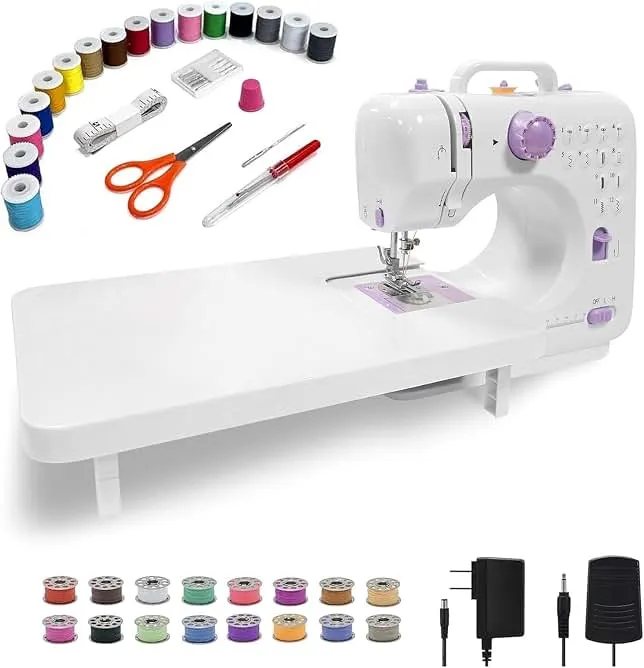 This lightweight Sewing machine is designed for convenience and versatility. Sewing Machine for Beginners,Portable 12 Built-in Stitch…