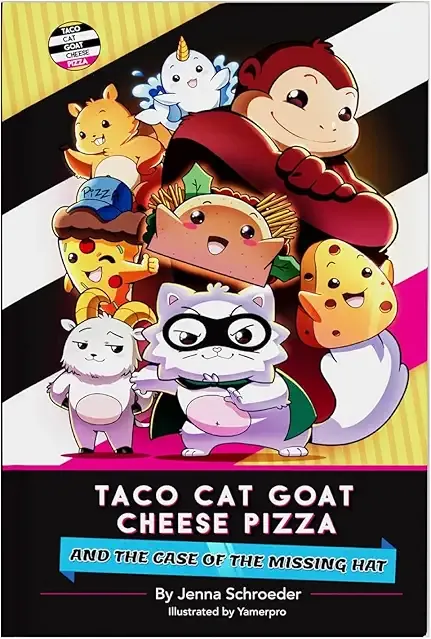 Taco Cat Goat Cheese Pizza: The Graphic Novel | A Wildly Funny Adventure Featuring Your Favorite Card Game Characters | Ages 7+ | Full-Color Comic Book for Kids, Fans, and Families