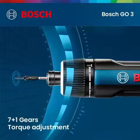 Bosch GO 3 Electric Screwdriver Set 3.6V 5Nm Cordless Mini Hand Drill Rechargeable Screw Driver Bosch Multi-Function Power Tool