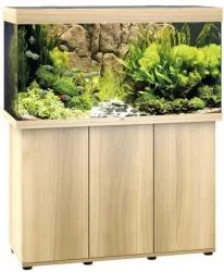JUWEL Rio 350 LED Aquarium- Schrankkombination helles Holz