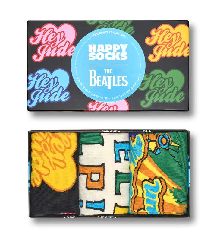 The Beatles 3-Pack Socks Gift Set