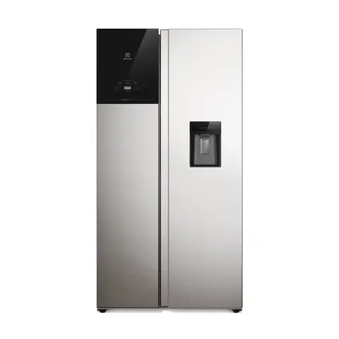 Refrigeradora Electrolux No Frost Side by Side 522L Inverter AutoSense Gris ERS53F2P5CI