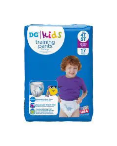 DG Kids Training Pants, Boys 4T-5T, 17 ct