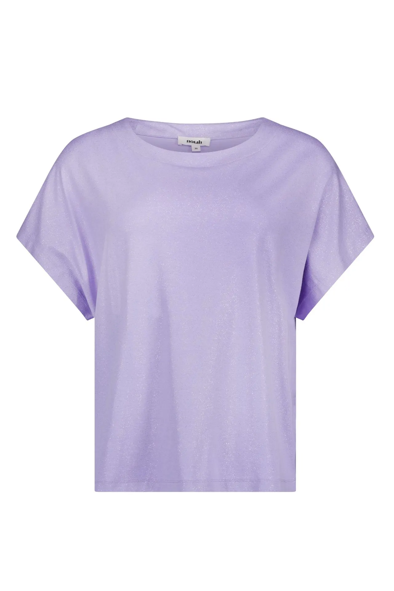 Mila shirt lila met glans
