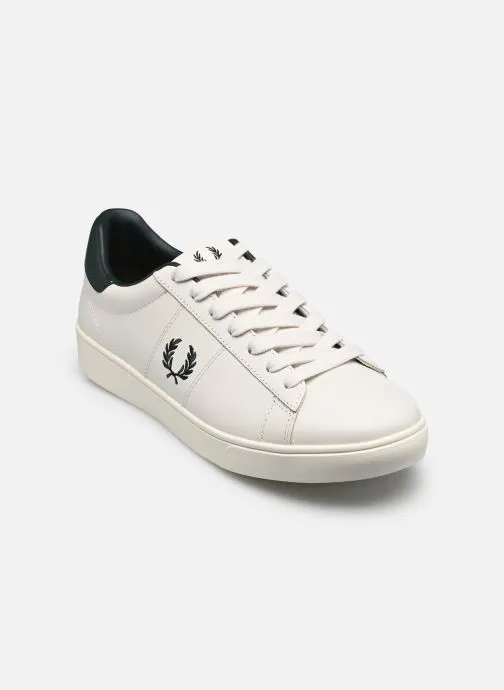 Lage sneakers Spencer Leather heren wit