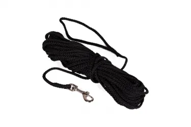 Talua! Schleppleine aus Nylon 15m schwarz