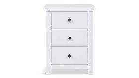 3 Drawer Bedside Table