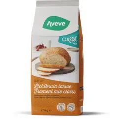 Classic broodmix tarwebrood lichtbruin 2.5 kg