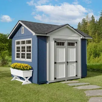 Yardline Wimberly 12’ x 10’ Wood Storage Shed – Do-it-Yourself Kit