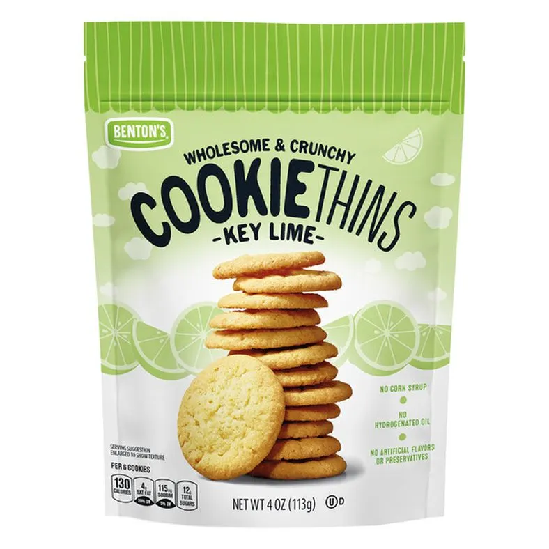 Benton's Key Lime Cookie Thins