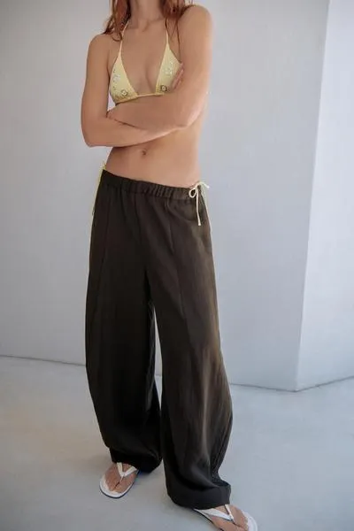 ZW COLLECTION BARREL TROUSERS