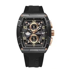 NAVIFORCE Men Watches Waterproof Large Dia Quartz Watch Multi-function Chronograph Sport Watch Fashion Wristwatch