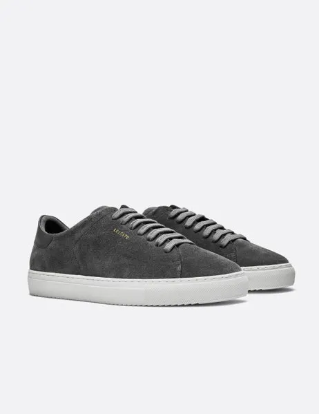 Clean 90 Suede Sneaker Dark Grey/White