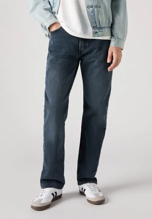 501® LEVI'S® ORIGINAL UNISEX - Straight leg-jeans - blue black stretch