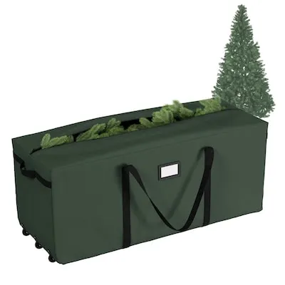 Medium Green Christmas Tree Storage Bag ( 24.5-in H x 59-in W )