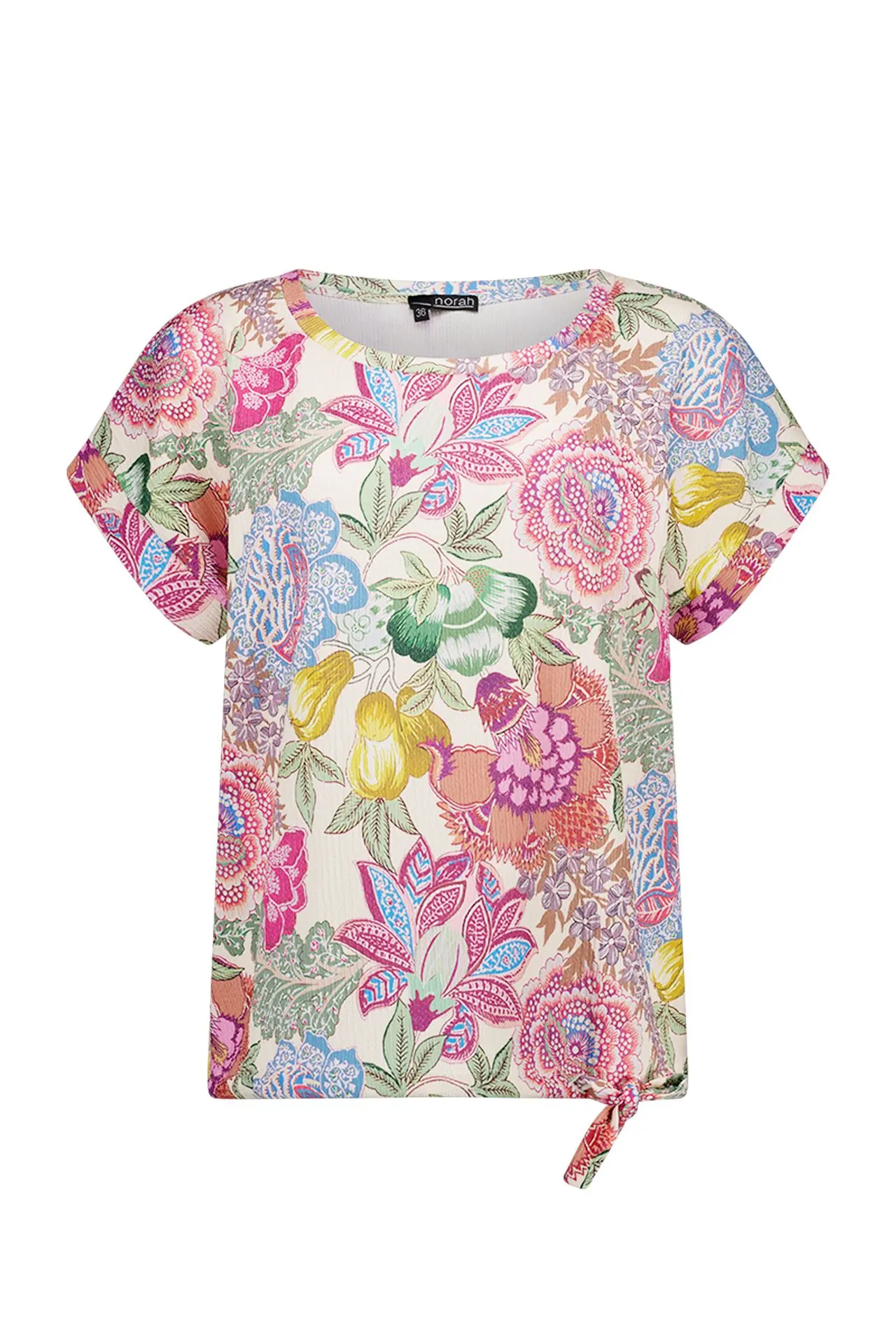 Shirt met kleurrijke bloemen