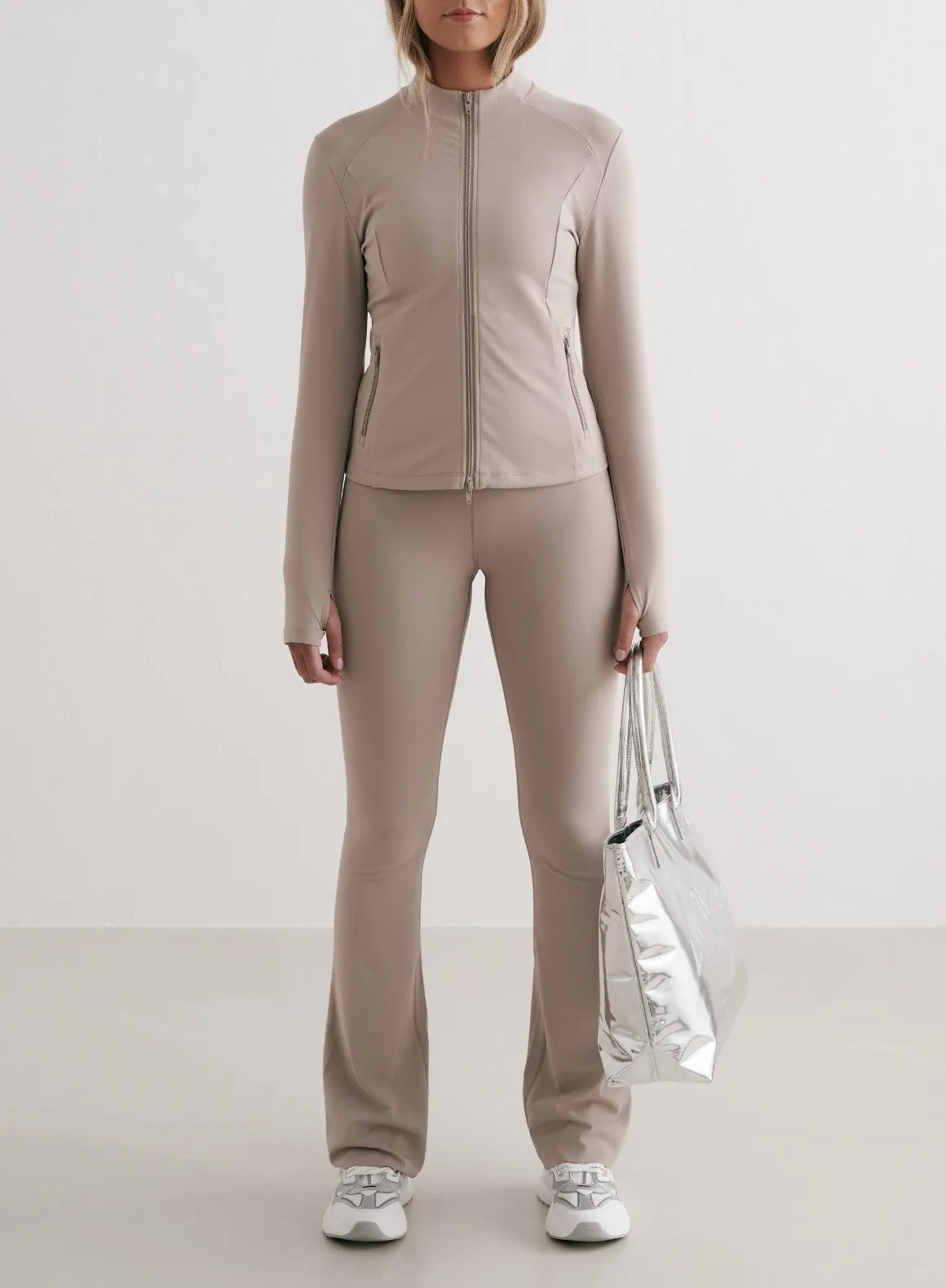 Dark Clay Sense Zip Jacket