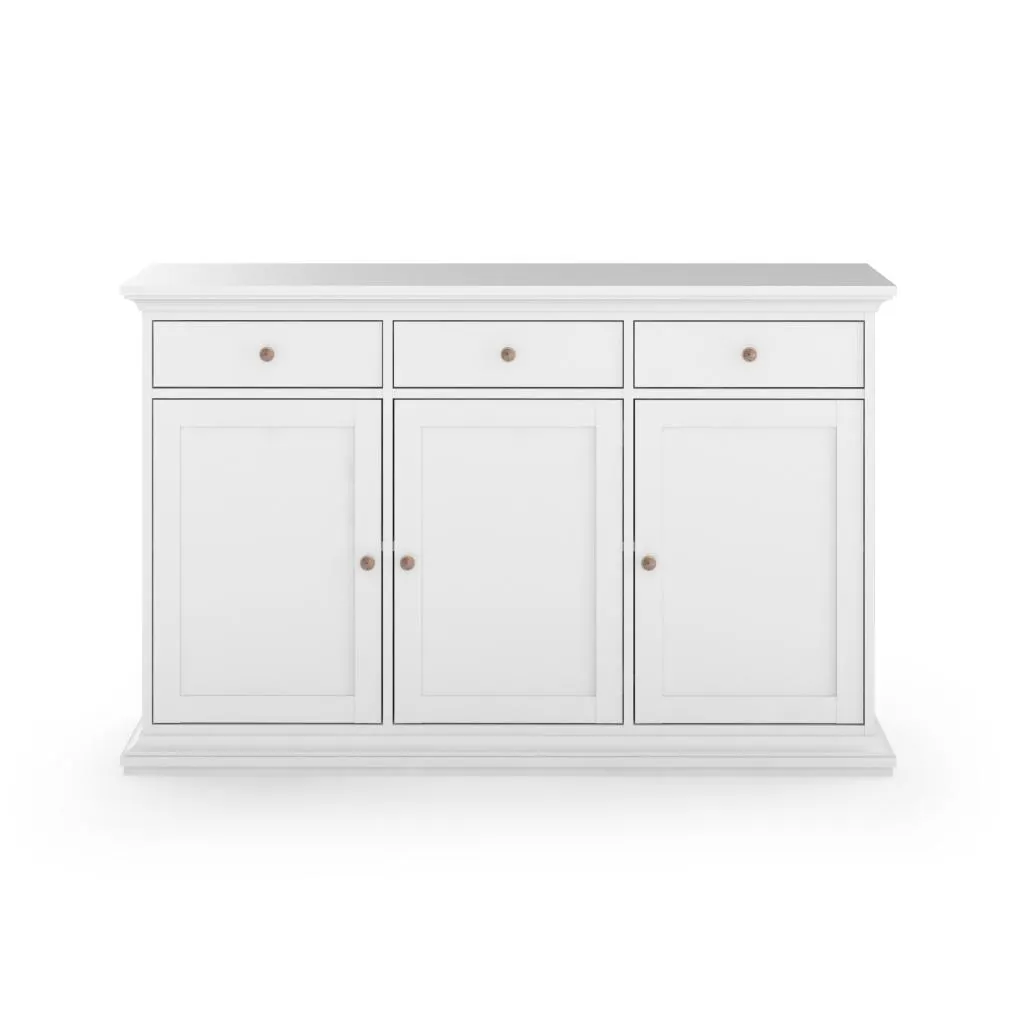 Elegante aparador en color blanco