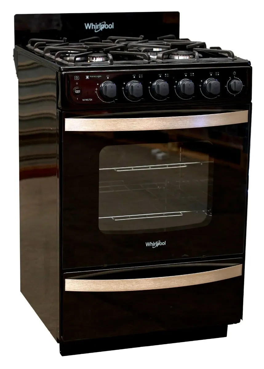 Cocina multigas Whirlpool WFN57DI 56 cm
