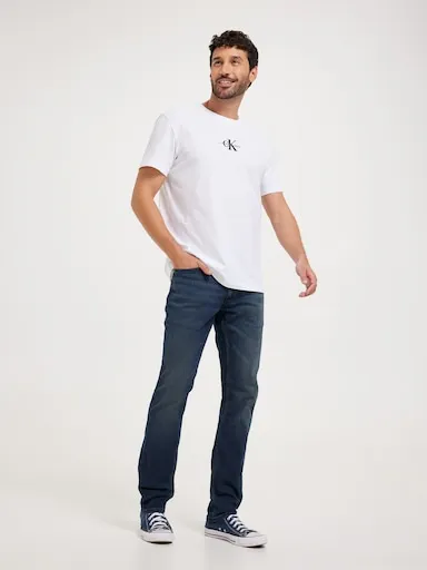 Calvin Klein Slim Jean In Boston Blue Black