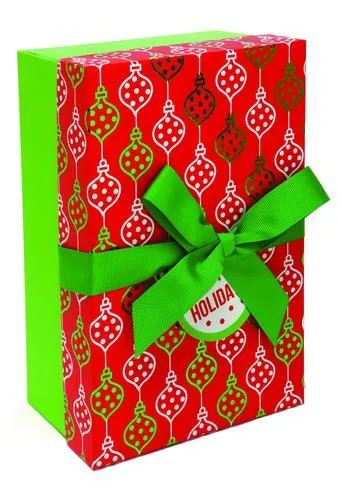 Wrap in a Hurry Medium Rectangle Holiday Gift Boxes