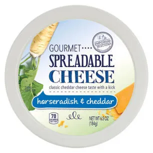 Horseradish Cheddar Cheese Spread, 6.5 oz