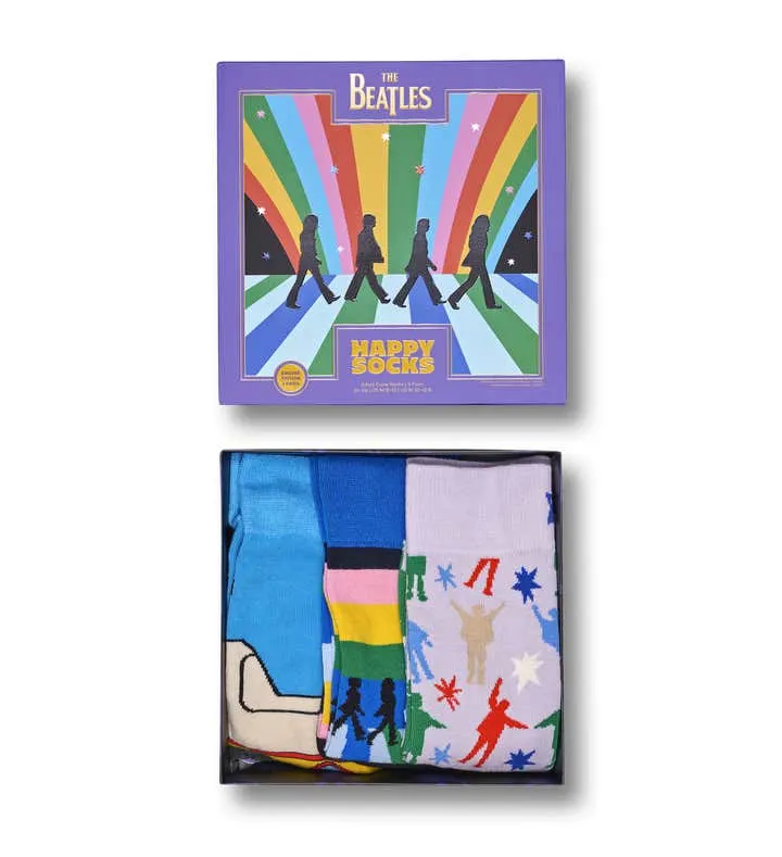 The Beatles 3-Pack Socks Gift Set