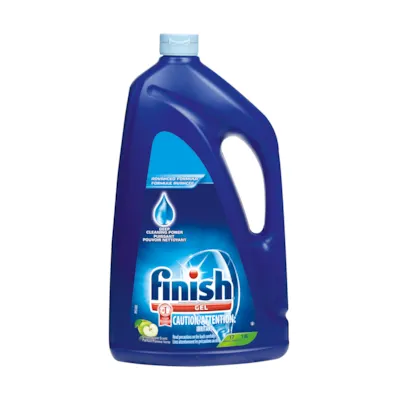 Gel Dishwasher Detergent, 2 in 1, Green Apple