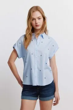 Camisa básica oxford