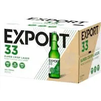 export 33 beer low carb lager Bottle 24 x 330mL
