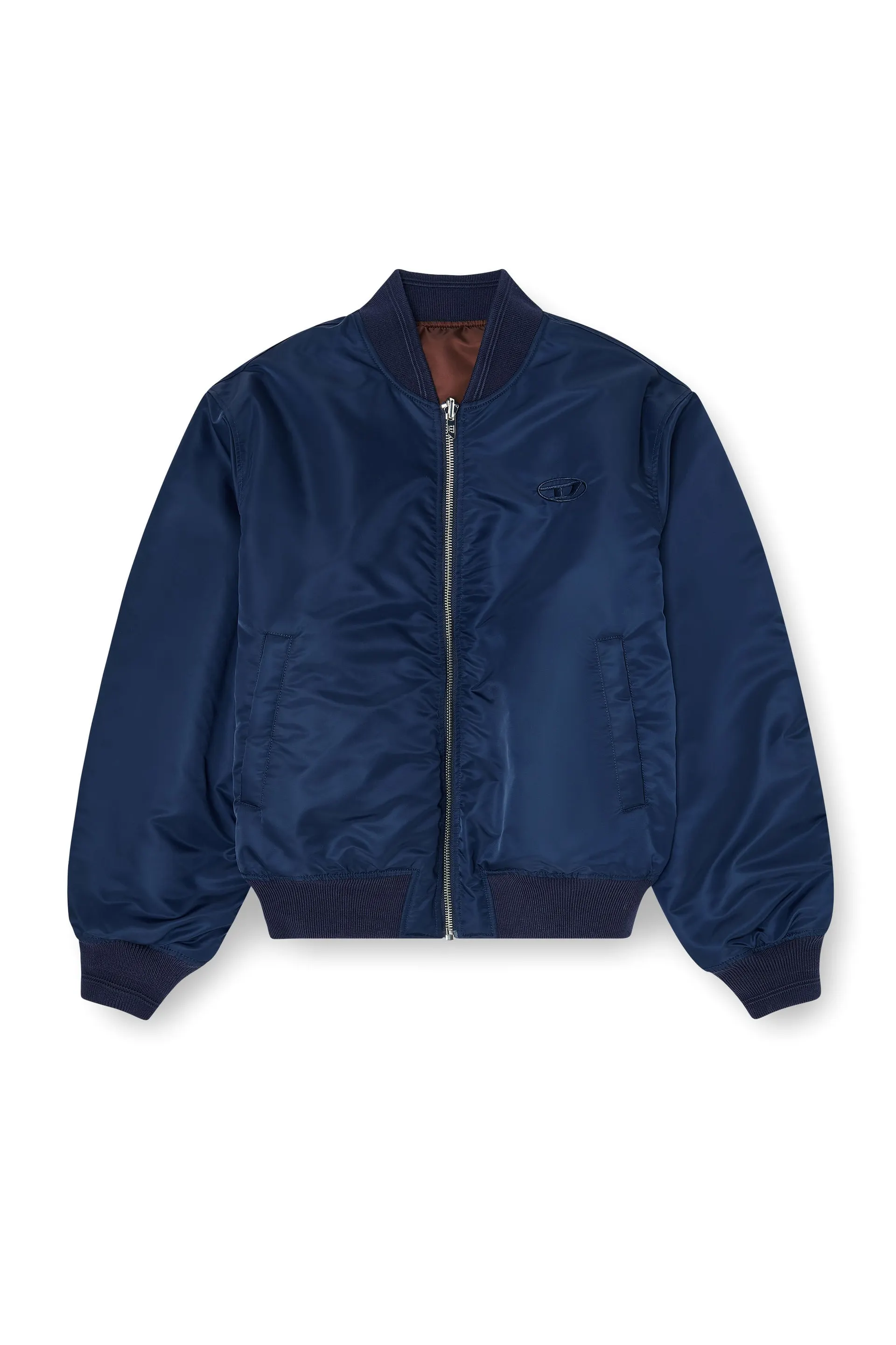 Padded bomber jacket with Oval D embroidery