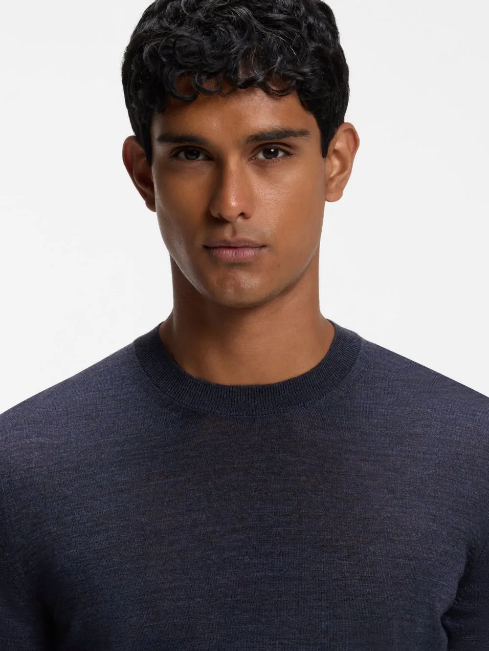 CREW NECK SWEATER VIRGIN WOOL