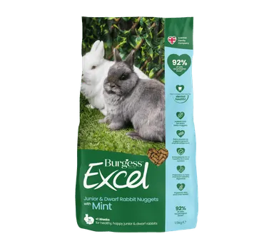 Burgess Excel Junior & Dwarf Rabbit Nuggets