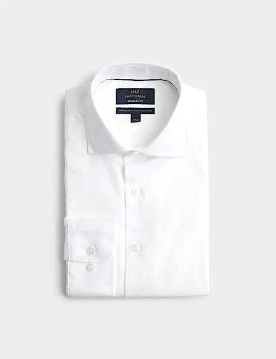 Pure Cotton Twill Shirt