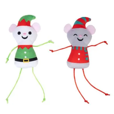 Souris de Noël exclusives zooplus