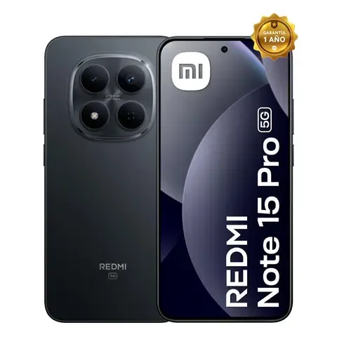 Redmi Note 15Pro 5G 512GB 8GB Negro.