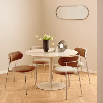 Stoel LYKKO Terracotta/Chrome