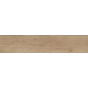 Suelo cerámico Nivala efecto madera natural 23x120 cm C3