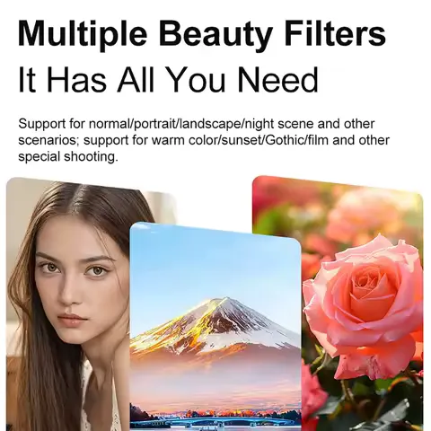 4K Dijital Kamera 24 Milyon Piksel Video Kamera 16x Zoom Kompakt Kameralar Çocuklar Yetişkinler Yeni Başlayanlar için Otomatik Odaklama Fotoğrafçılık