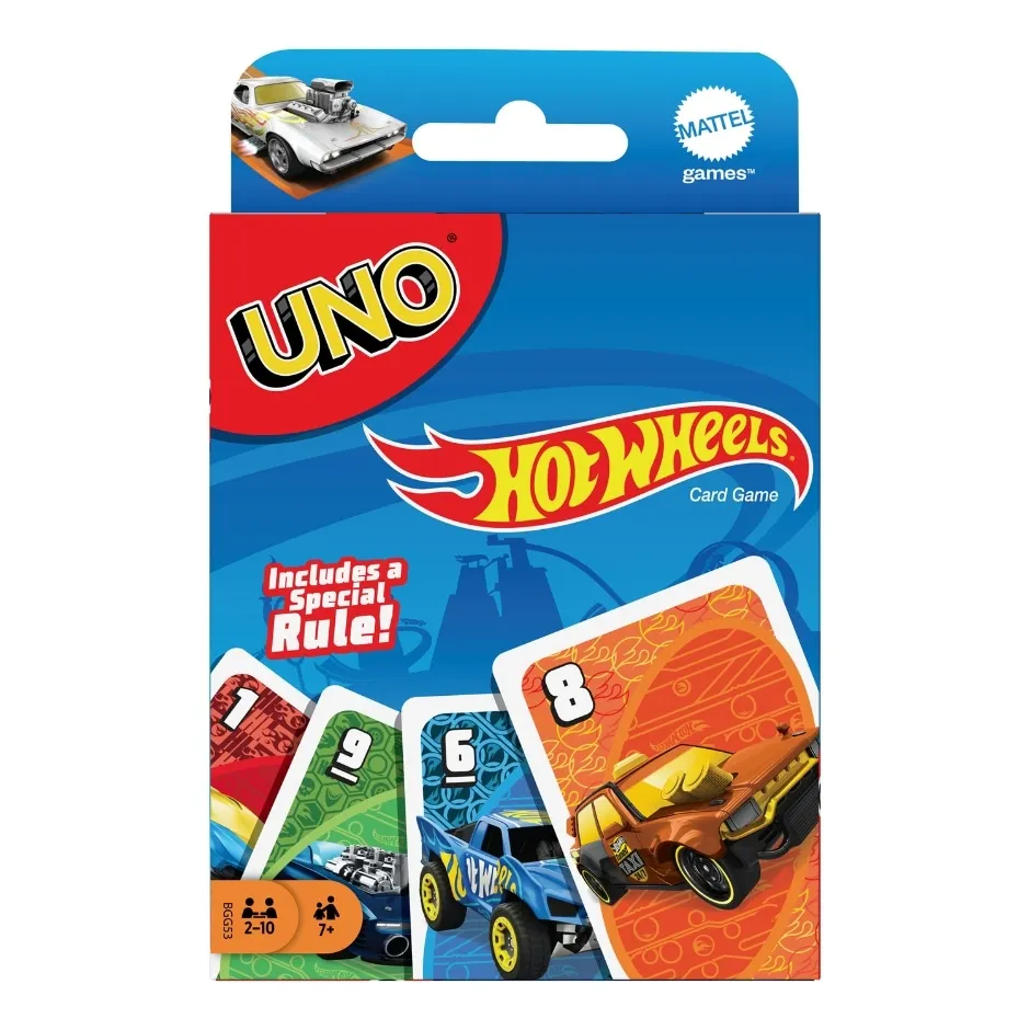 UNO Hot Wheels Card Game