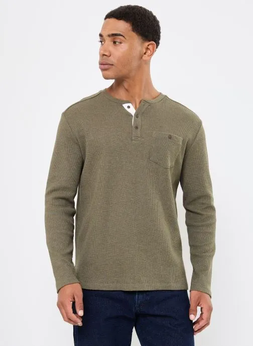 T-shirts met lange mouwen TUNIS heren groen