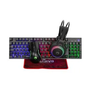 Teclado+Mouse+Pad+Auri Marvo Cm416 Loot40 Rgb