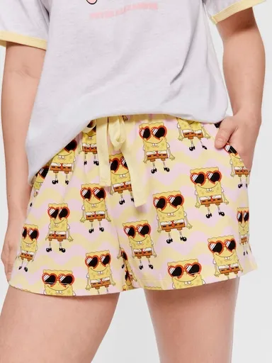 Spongebob Wavy Mini Short