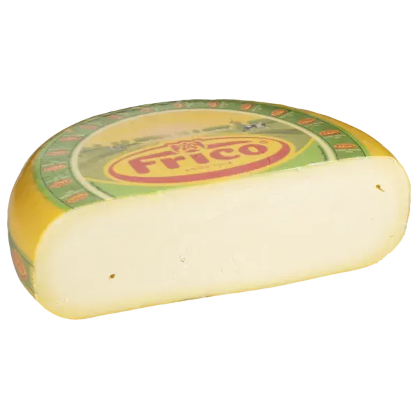 Frico Gouda Holland jung g.g.A. Holländischer Schnittkäse 48 % Fett i. Tr., sahnig-mild 4 Wochen naturgereift 100 g