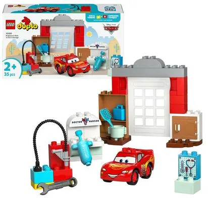 LEGO® DUPLO 10456 - LA VISITE DE MCQUEEN AU GARAGE DE DOC