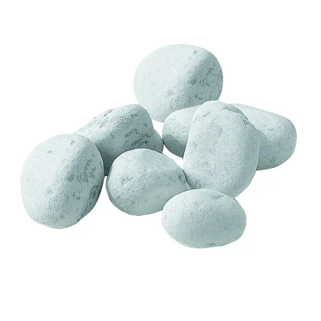 Sacchetto di ciottolo bianco carrara 20 kg 40/60 mm