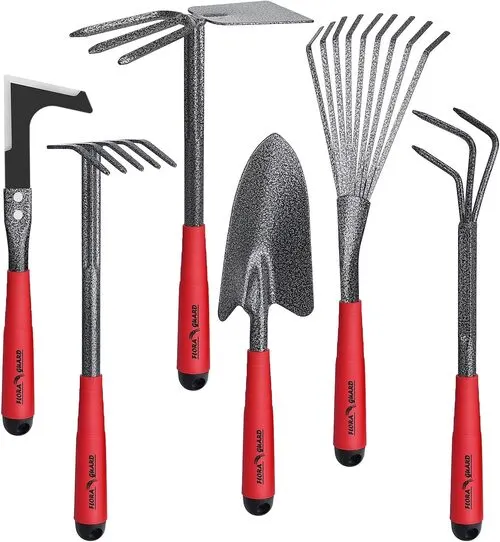 Flora Guard 6-Piece Garden Tool Set