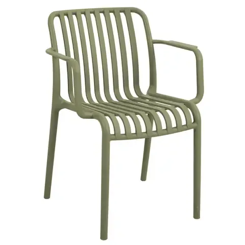 Silla Resina Atenas Verde