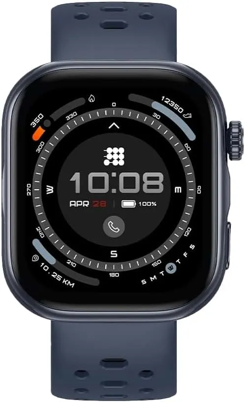 Cubitt VIVA Pro 2 Smartwatch, 1.85” AMOLED HD, Built-In GPS, Offline Maps, Barometer, Compass, VITA AI, AI Coach, Readiness & Sleep Scores, 100+ Sports Modes, 5ATM, 10-Day Battery